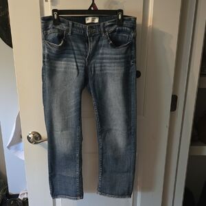 BKE Blue Straight Jeans Classic Style